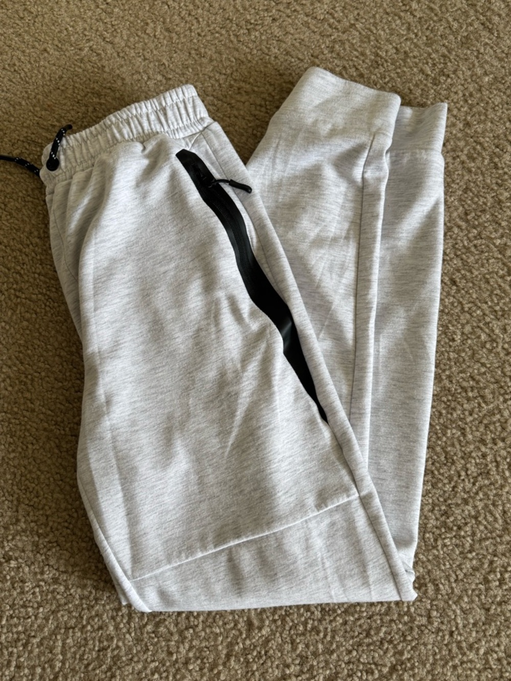 Boys RGSTR Light Gray Drawstring Joggers